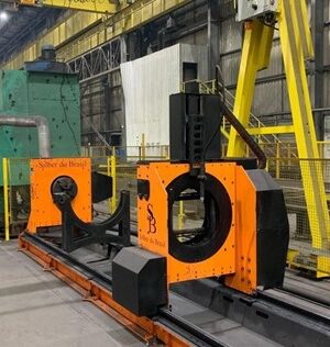 Máquina CNC de Corte e Recorte PIPE 4 EIXOS TB-400 SILBER