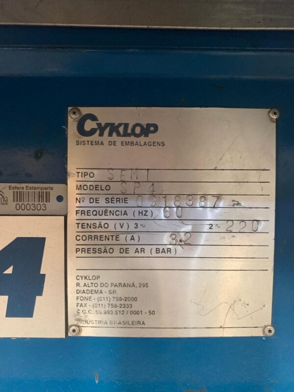 Máquina para Cintar/ Arqueadora Industrial - ME0124 - Imagem 2